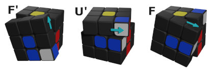 F prime U prime F move sequence