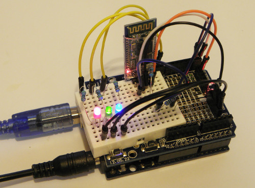 LED brightness build