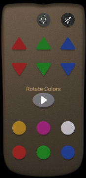 Color Changing LED Remote