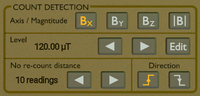 count detection settings