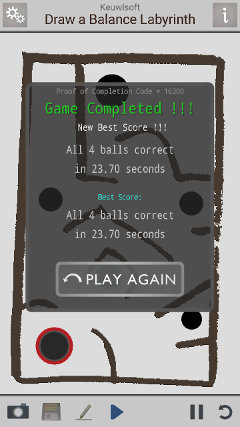 game completed screenshot