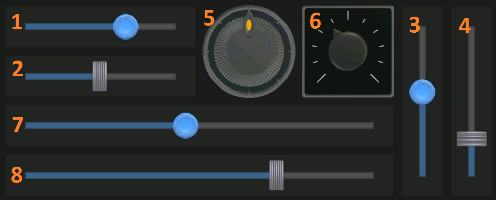 slider types
