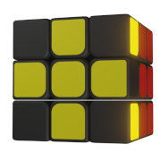 cross pattern with headlights